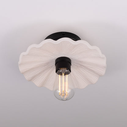 Kapok Organic Ceramic Ceiling Light 27cm