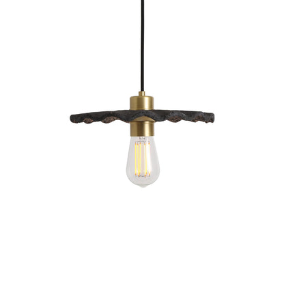 Kapok Organic Ceramic Pendant Light 27cm