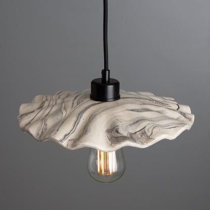Kapok Organic Ceramic Pendant Light 27cm