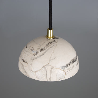 Suspension Ferox en petit dôme céramique 14 cm