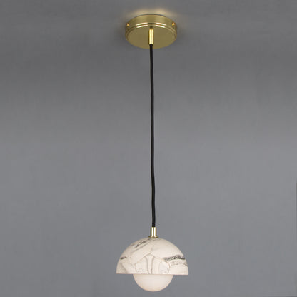 Suspension Ferox en petit dôme céramique 14 cm