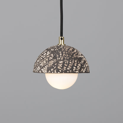 Suspension Ferox en petit dôme céramique 14 cm