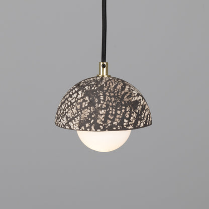 Suspension Ferox en petit dôme céramique 14 cm