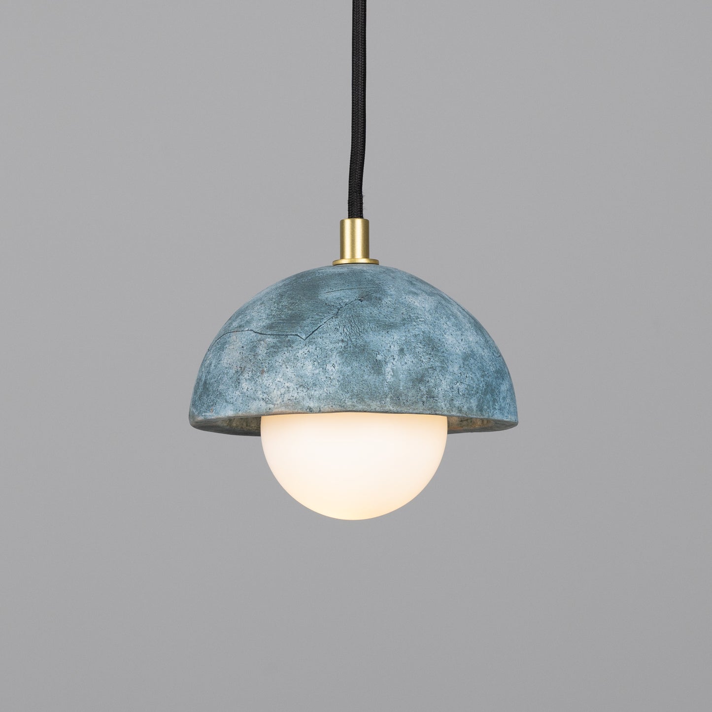 Suspension Ferox en petit dôme céramique 14 cm
