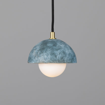 Suspension Ferox en petit dôme céramique 14 cm
