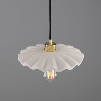 Kapok Organic Ceramic Pendant Light 27cm