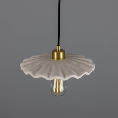 Kapok Organic Ceramic Pendant Light 27cm