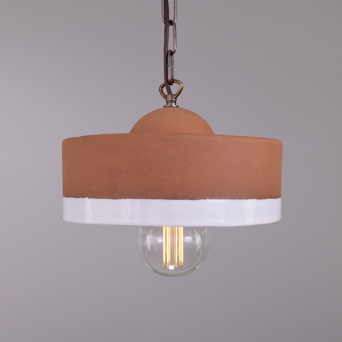 Suspension en céramique de style moderne du milieu du siècle, modèle Séville
