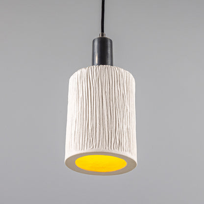 Senna Organic Ceramic Cylinder Pendant Light 12cm