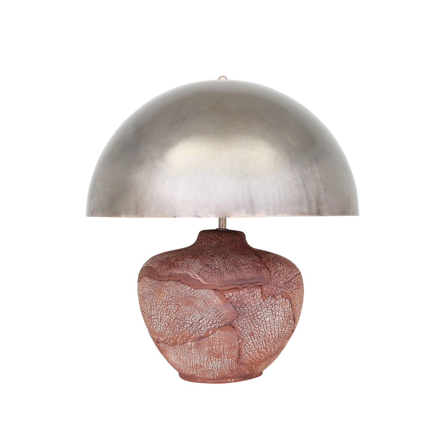 Lampe de table en céramique Lawson avec abat-jour en laiton.