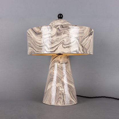 Lampe de table en céramique de Séville, style moderne du milieu du siècle