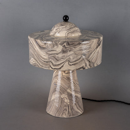 Lampe de table en céramique de Séville, style moderne du milieu du siècle