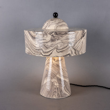 Lampe de table en céramique de Séville, style moderne du milieu du siècle
