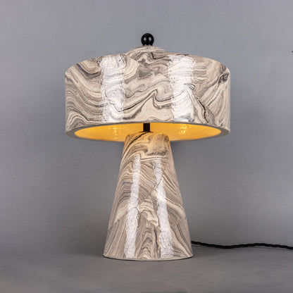 Lampe de table en céramique de Séville, style moderne du milieu du siècle