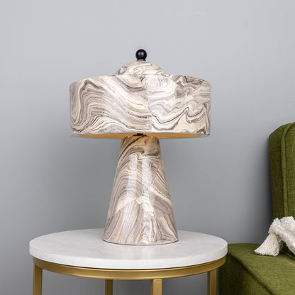 Lampe de table en céramique de Séville, style moderne du milieu du siècle