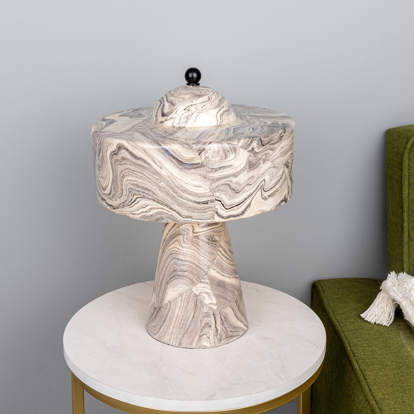 Lampe de table en céramique de Séville, style moderne du milieu du siècle