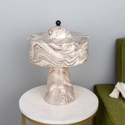 Lampe de table en céramique de Séville, style moderne du milieu du siècle