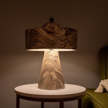 Lampe de table en céramique de Séville, style moderne du milieu du siècle