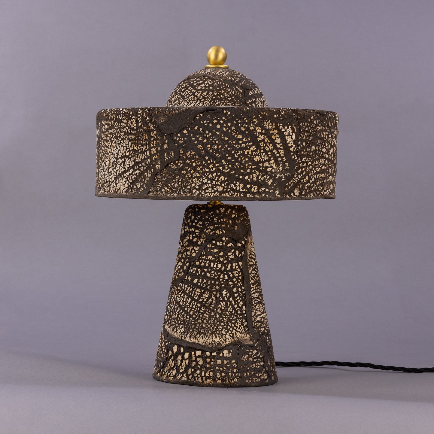 Lampe de table en céramique de Séville, style moderne du milieu du siècle