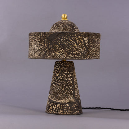 Lampe de table en céramique de Séville, style moderne du milieu du siècle