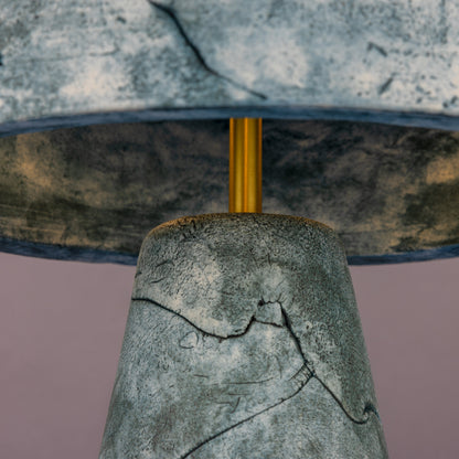 Lampe de table en céramique de Séville, style moderne du milieu du siècle