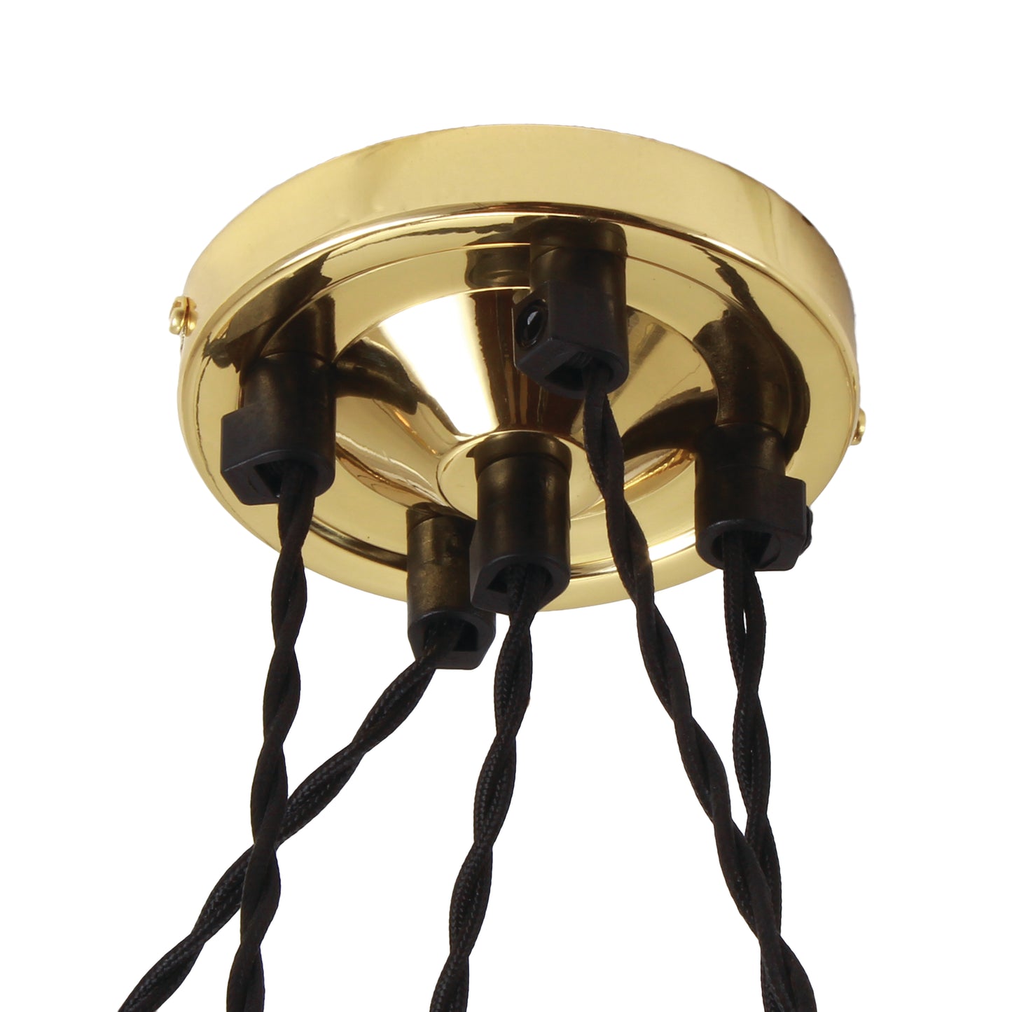 Suspension Riad Clear Globe, cinq lumières
