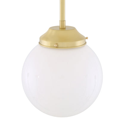 Rome Mid-Century Three-Tier Globe Chandelier, 13-Light