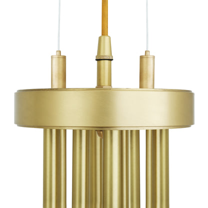 Lustre Amman style Mid-Century, à huit bras