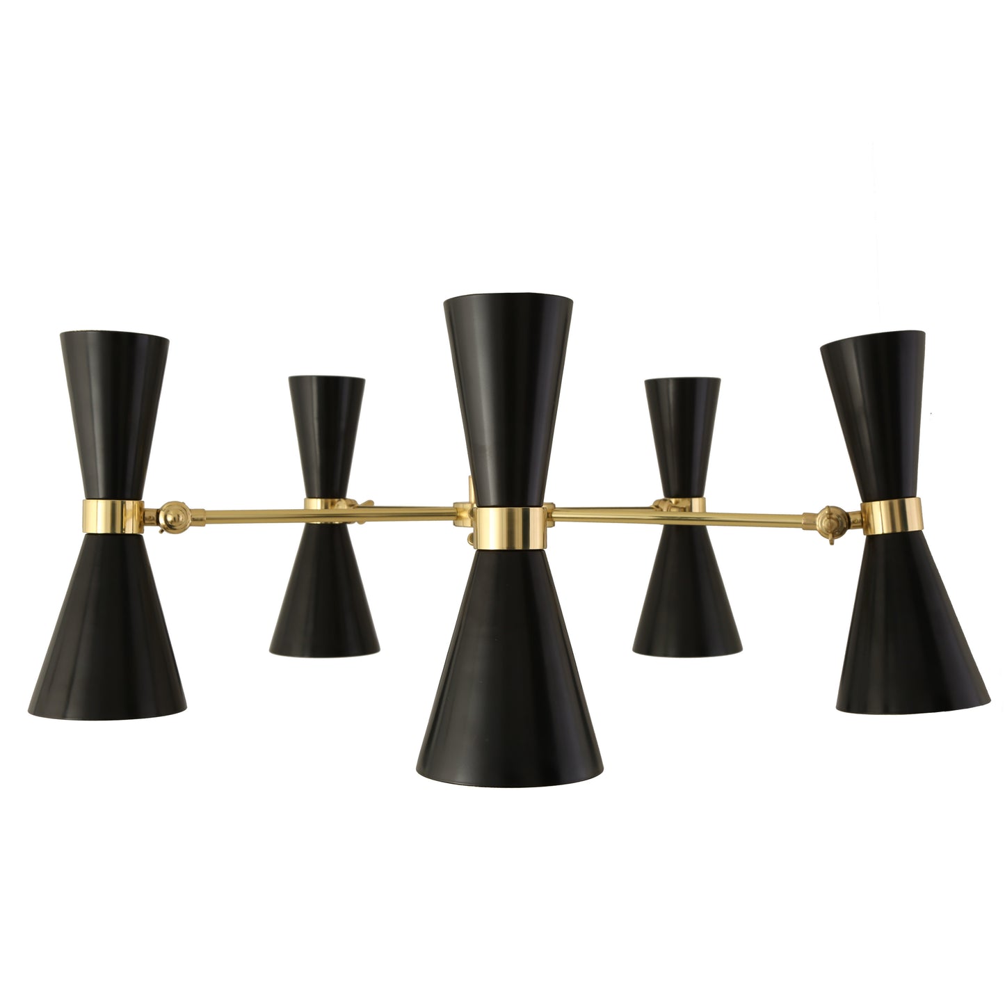 Lustre du Caire, style Mid-Century, à cinq bras