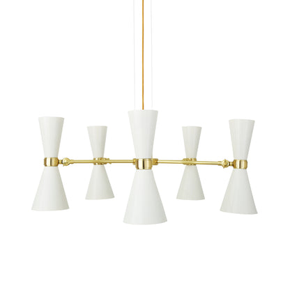 Lustre du Caire, style Mid-Century, à cinq bras