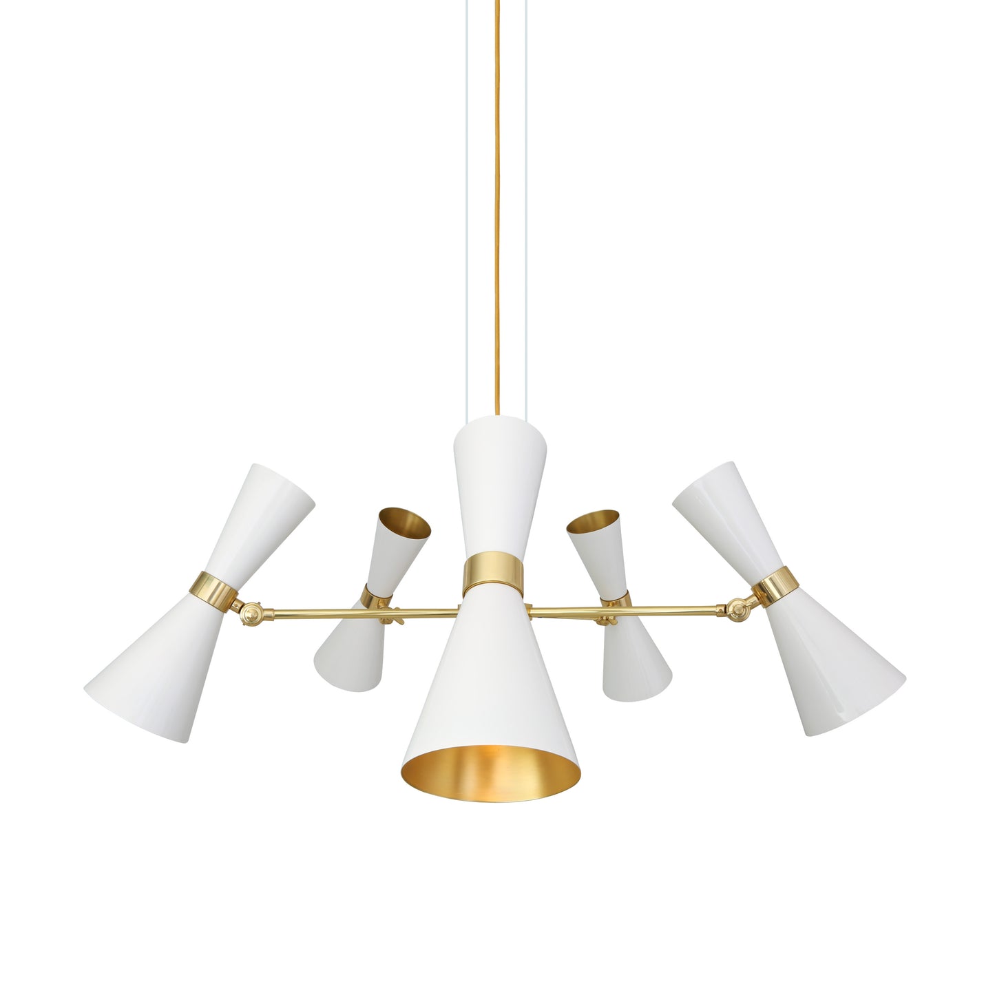 Lustre du Caire, style Mid-Century, à cinq bras