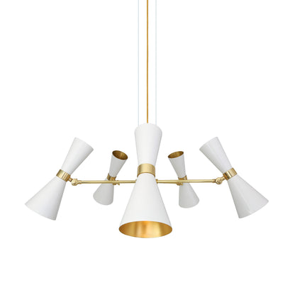 Lustre du Caire, style Mid-Century, à cinq bras