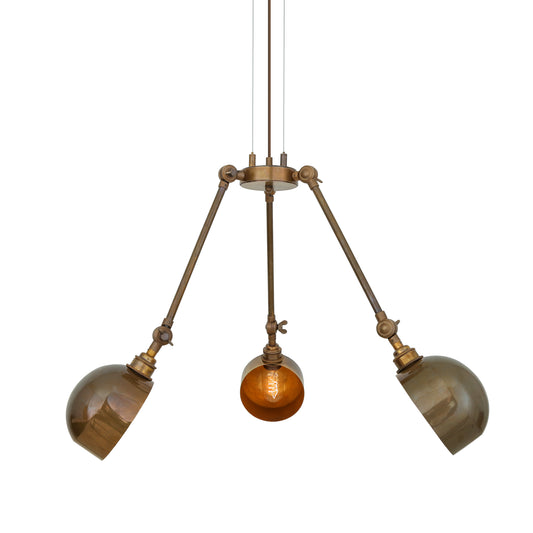 Lustre Neiva Vintage réglable, à trois bras