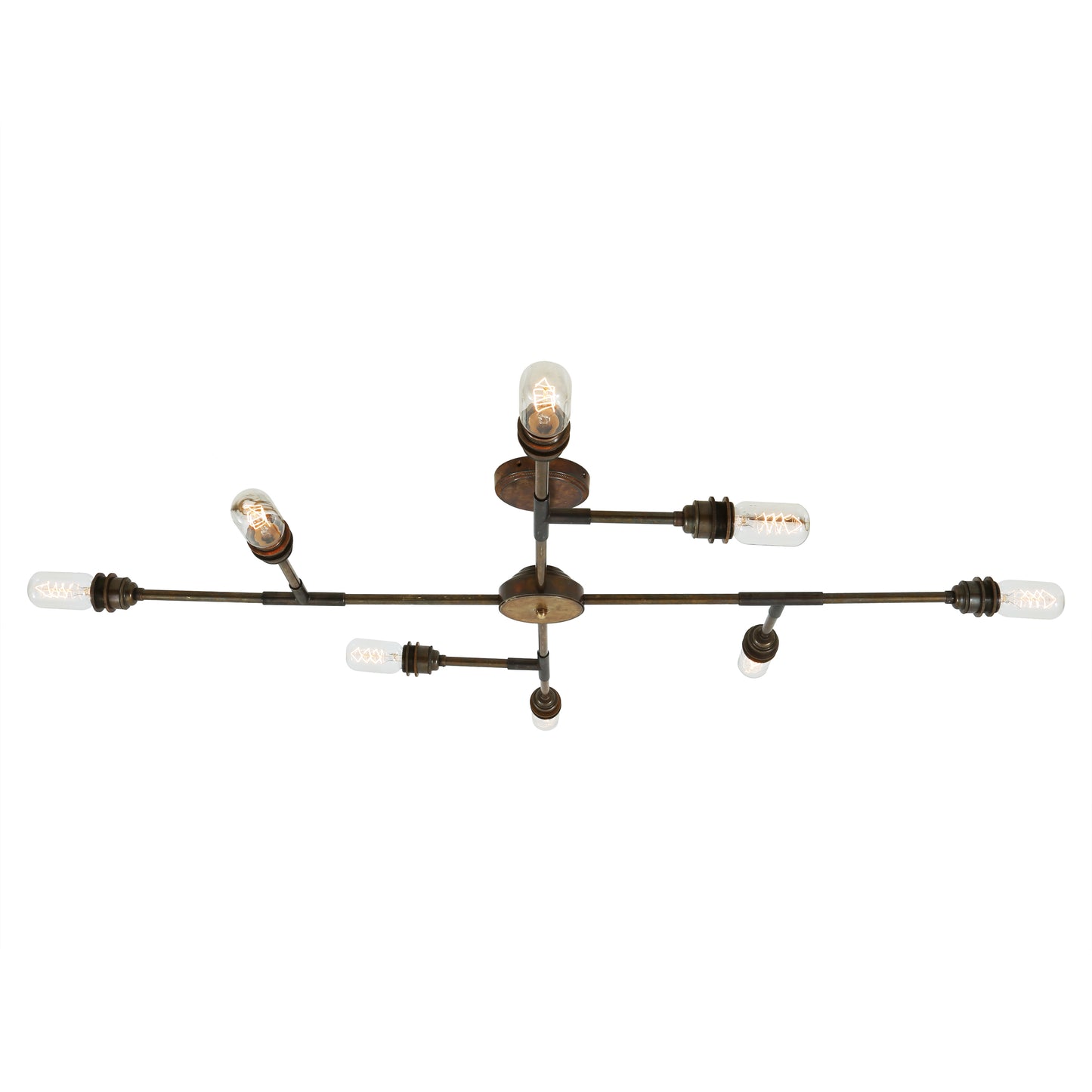 Lustre encastré vintage San Felipe, à huit bras