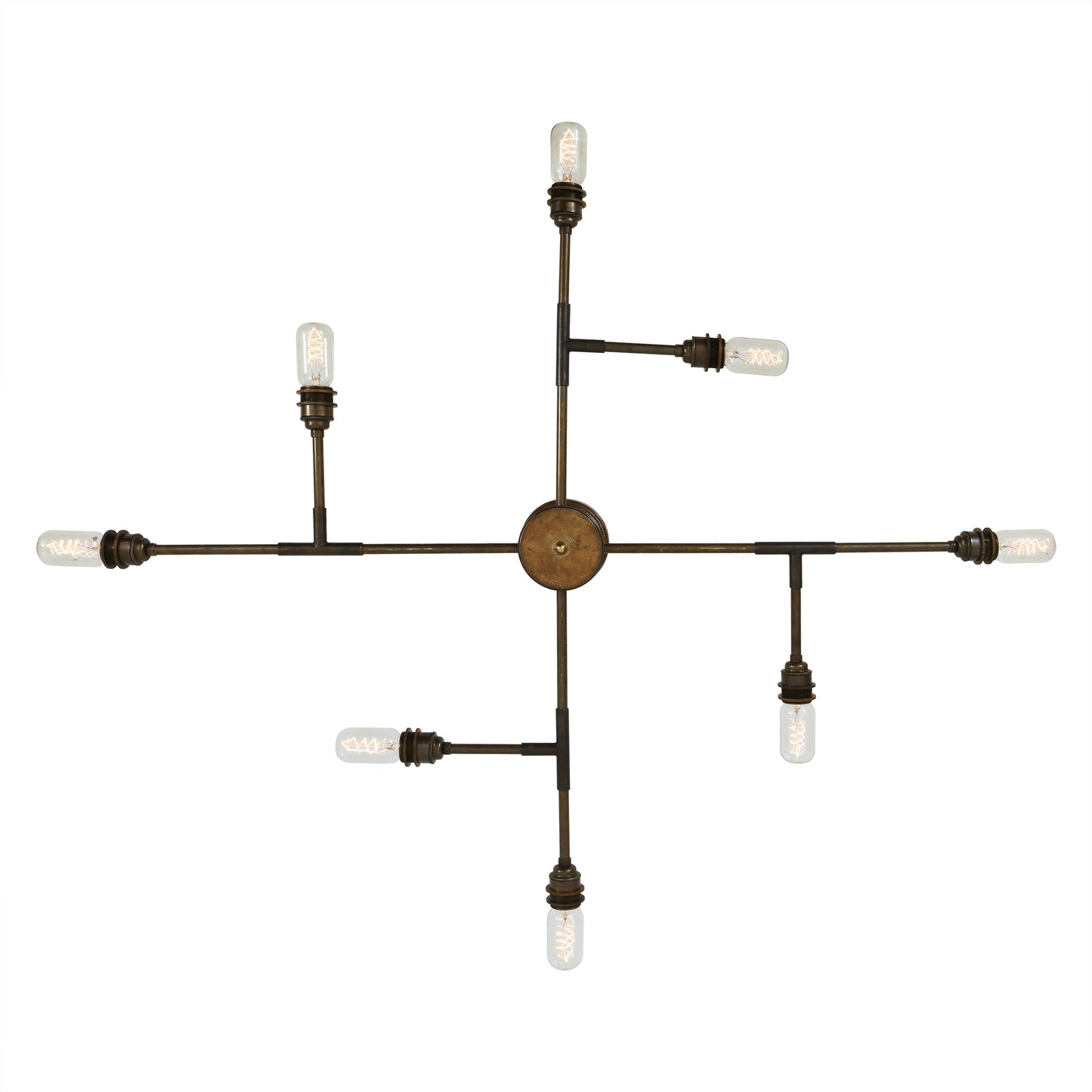 Lustre encastré vintage San Felipe, à huit bras