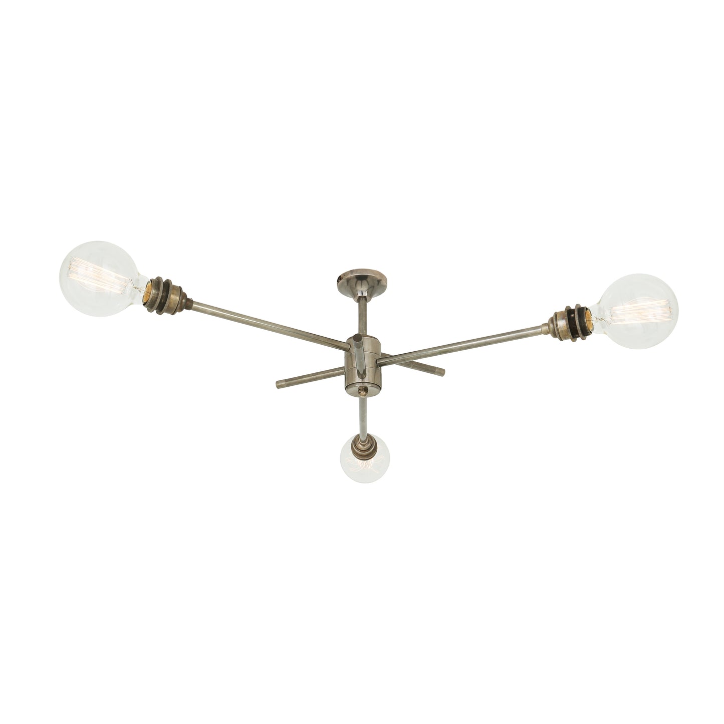 Lustre industriel Mombasa à trois bras