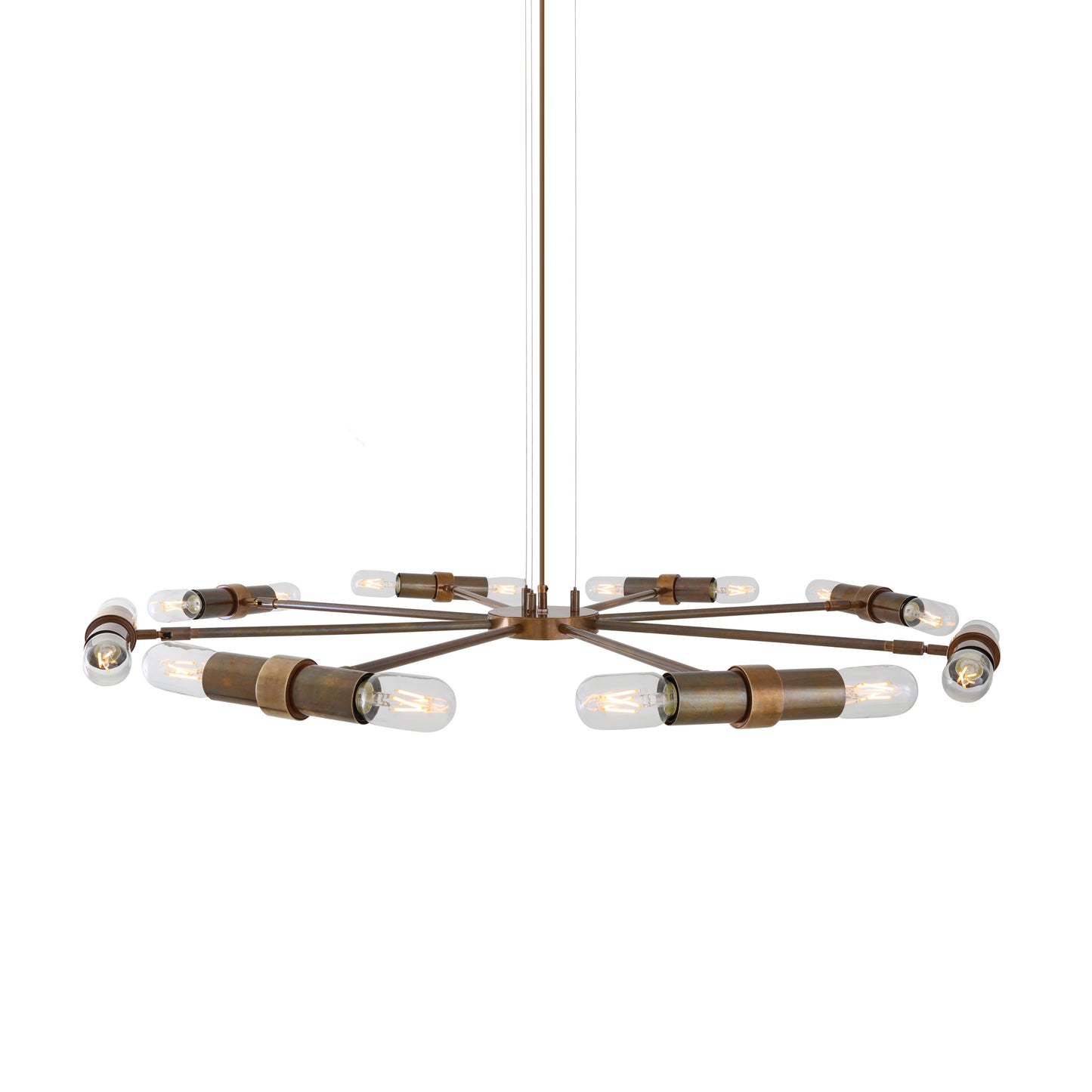 Lustre moderne ajustable Kendu, à huit bras