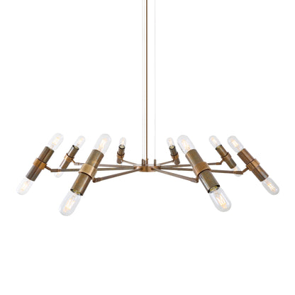 Lustre moderne ajustable Kendu, à huit bras
