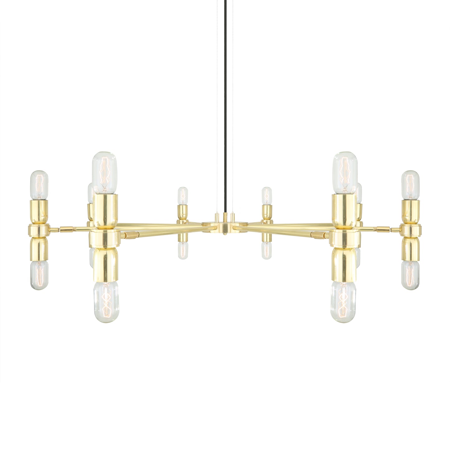 Lustre moderne ajustable Kendu, à huit bras