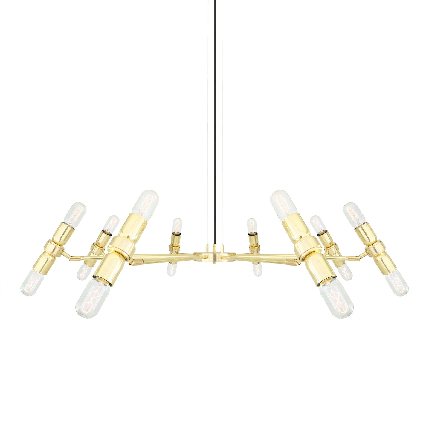 Lustre moderne ajustable Kendu, à huit bras