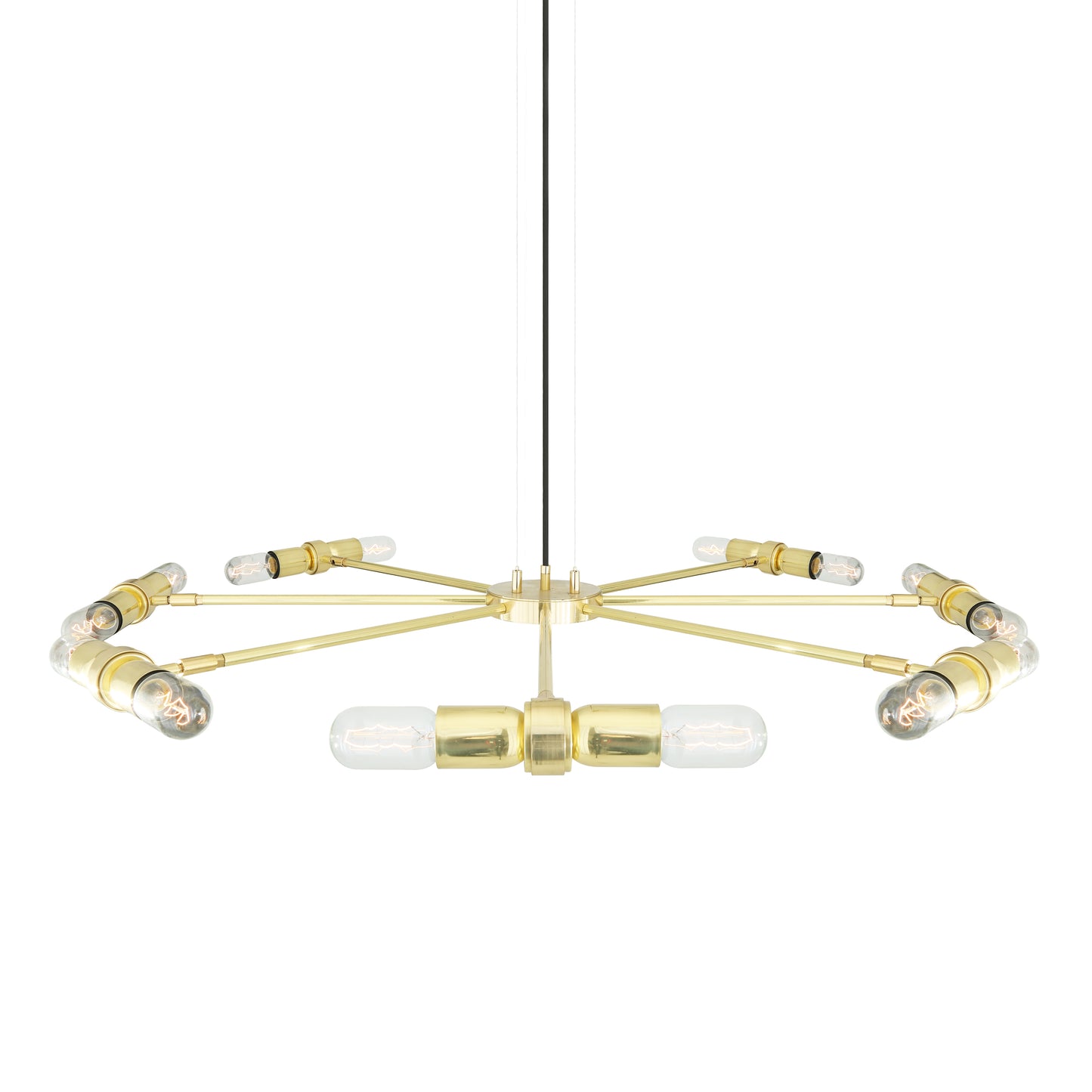 Lustre moderne ajustable Kendu, à huit bras