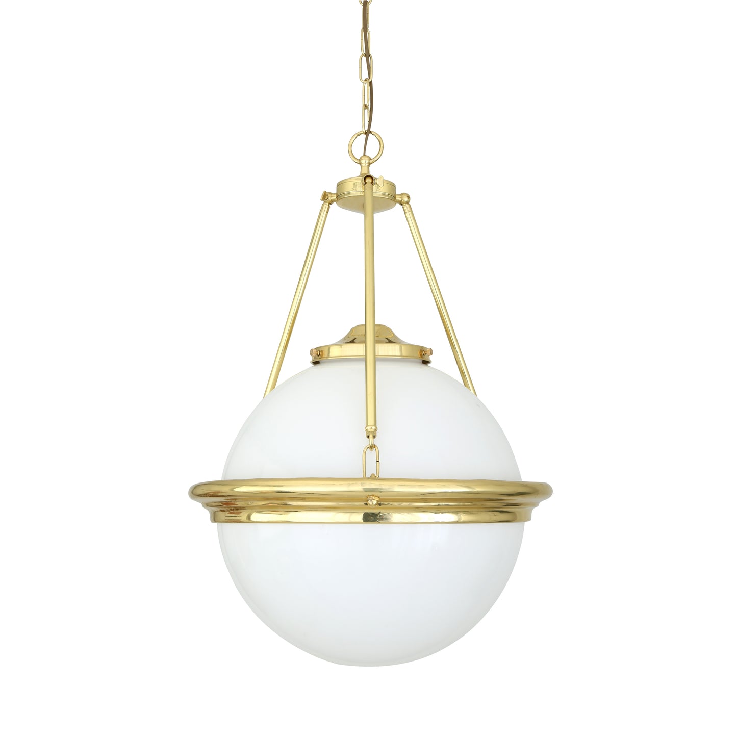 Lustre traditionnel Ardee à globe en opale
