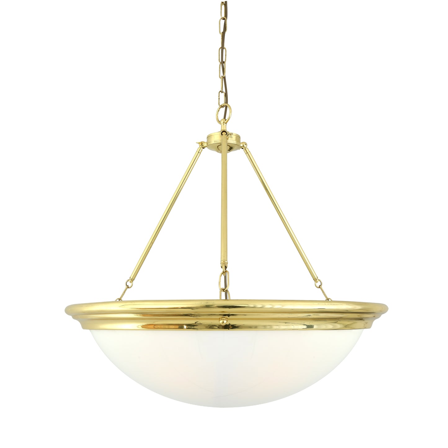 Lustre traditionnel en verre dôme d'Athlone