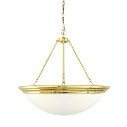 Lustre traditionnel en verre dôme d'Athlone