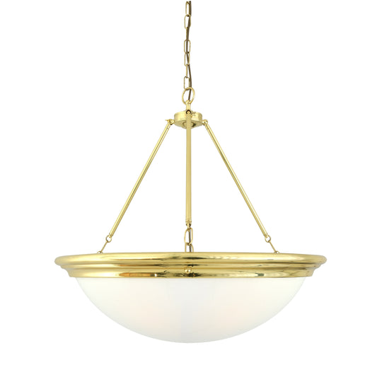 Lustre traditionnel en verre dôme d'Athlone
