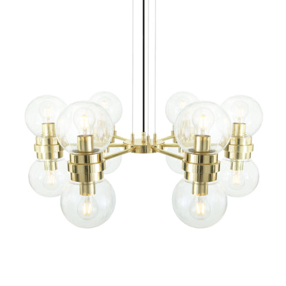 Lustre globe moderne Eske, six bras