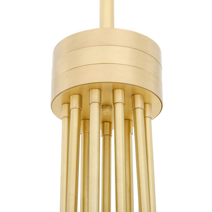 Lustre globe Wilmot grand format, 11 bras