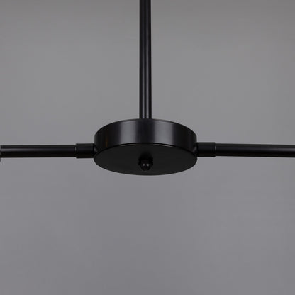 Princeton Modern Brass Island Chandelier