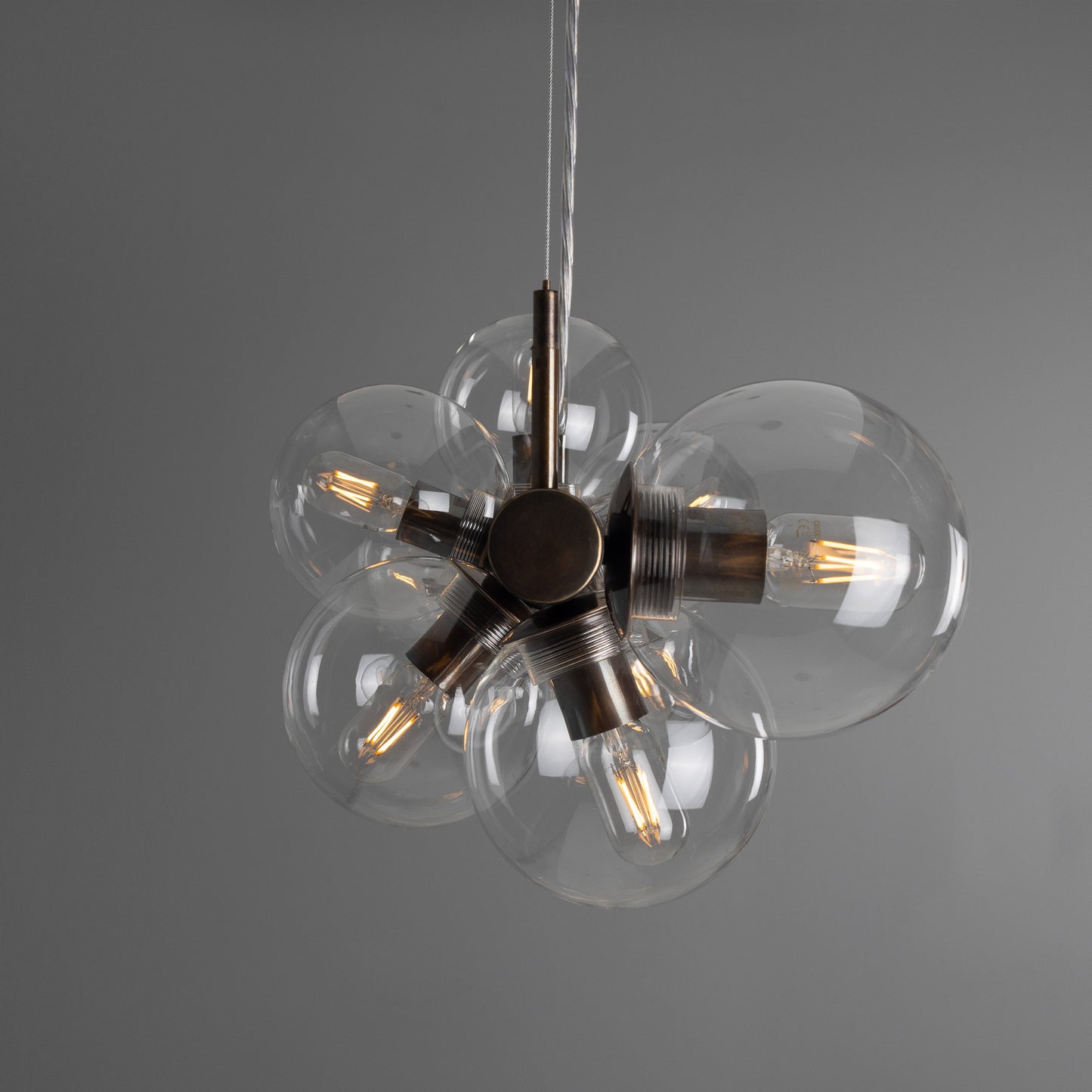 Moriarty Linear Island Pendant Light, Nine-Light