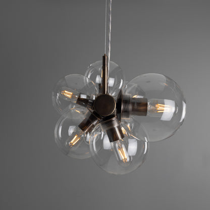 Moriarty Linear Island Pendant Light, Nine-Light